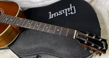 NEW! Gibson Custom Shop J-45 Koa Carpathian Spruce Acoustic-Electric Guitar - Honeyburst - Authorized Dealer - 4.4lbs - G06401