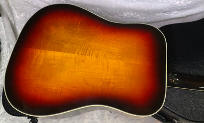 NEW! Gibson Acoustic Hummingbird Maple Long Scale Acoustic-Electric Guitar - Tri-burst - Custom Shop - Limited Edition - Authorized Dealer - G06399