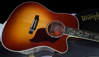 NEW! Gibson Acoustic Songwriter Custom EC Vine Acoustic-Electric Guitar - Rosewood Burst - Greatest Hits II - Authorized Dealer - G07821