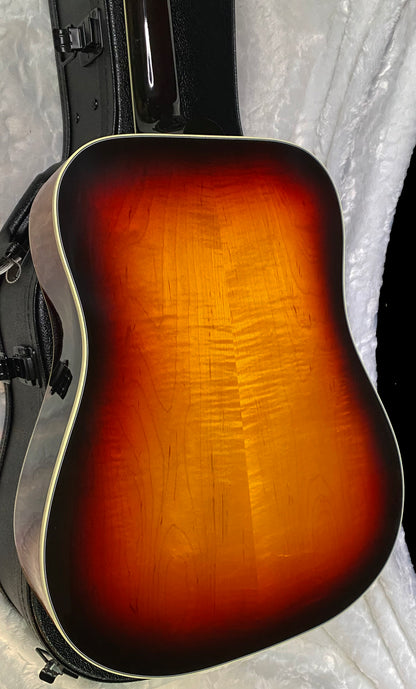 NEW! Gibson Acoustic Hummingbird Maple Long Scale Acoustic-Electric Guitar - Tri-burst - Custom Shop - Limited Edition - Authorized Dealer - G06399