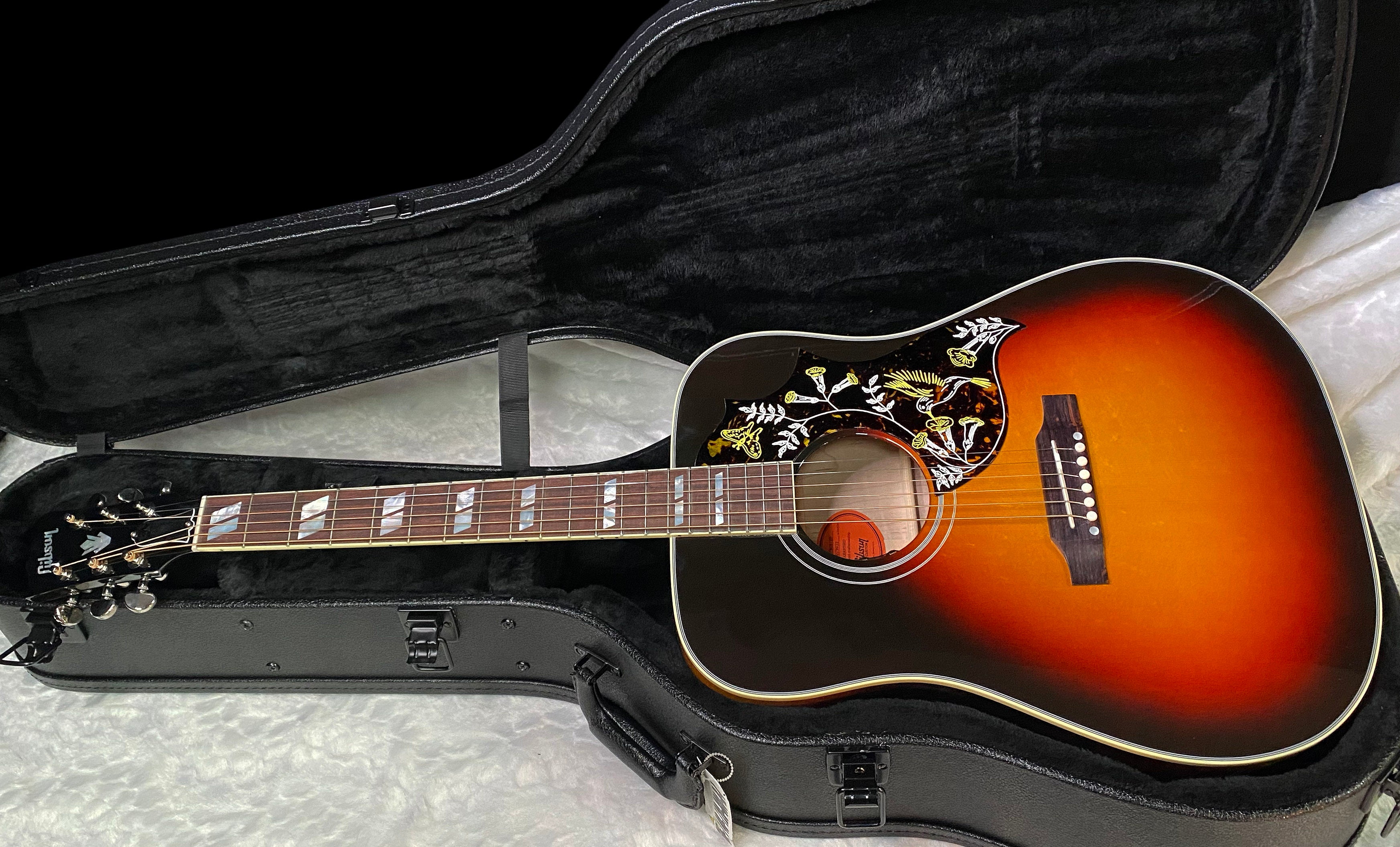 NEW! Gibson Acoustic Hummingbird Maple Long Scale Acoustic-Electric Guitar - Tri-burst - Custom Shop - Limited Edition - Authorized Dealer - G06399