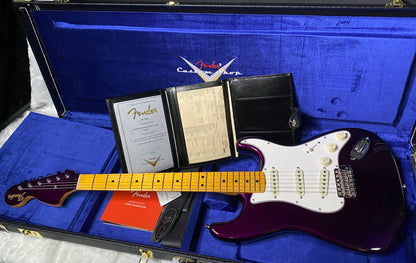 NEW! Fender Custom Shop Special Run '69 Stratocaster NOS Gloss Finish - Handwound P/U's - Plumb Finish - Reverse Matching Headstock - 7.9lbs - Authorized Dealer - One OFF! SUPRE RARE! G07102