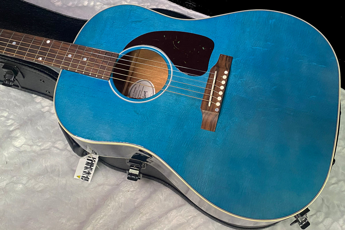 NEW ! Gibson Acoustic J-45 Standard Acoustic Guitar - Bluebonnet Gloss - Authorized Dealer - 4.2lbs - G07820