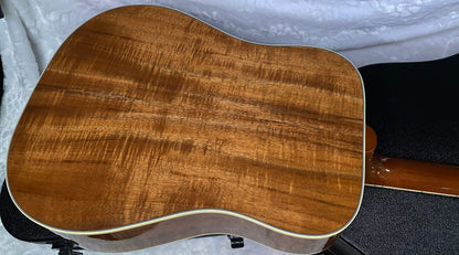 NEW! Gibson Custom Shop Hummingbird Koa/Carpathian Spruce Acoustic-Electric Guitar - Honeyburst - 4.6 lbs - Authorized Dealer! G06395