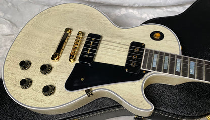 NEW ! Gibson Custom Shop Historic '54 Les Paul Custom Reissue Dealer Select - P-90's Staple Pick-Up - TV White - VOS - Authorized Dealer - Only 8.8 lbs - G07101