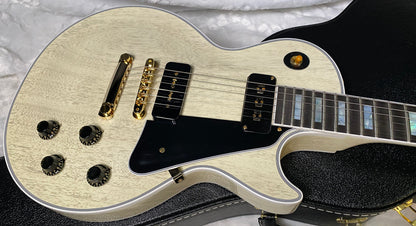 NEW ! Gibson Custom Shop Historic '54 Les Paul Custom Reissue Dealer Select - P-90's Staple Pick-Up - TV White - VOS - Authorized Dealer - Only 8.8 lbs - G07101