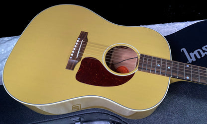 NEW! Gibson Acoustic J-45 All Mahogany Acoustic-Electric Guitar - TV Yellow - Authorized Dealer - 4.65lbs - G07812