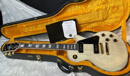 NEW ! Gibson Custom Shop Historic '54 Les Paul Custom Reissue Dealer Select - P-90's Staple Pick-Up - TV White - VOS - Authorized Dealer - Only 8.8 lbs - G07101