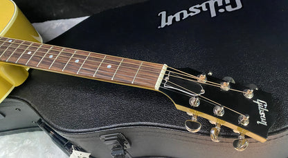 NEW! Gibson Acoustic J-45 All Mahogany Acoustic-Electric Guitar - TV Yellow - Authorized Dealer - 4.65lbs - G07812