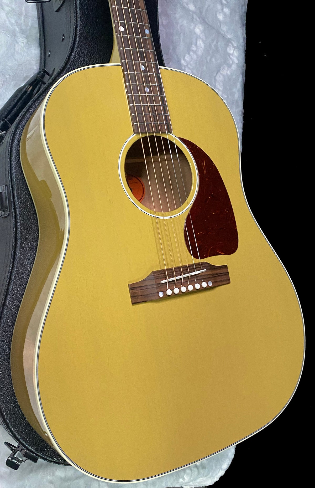 NEW! Gibson Acoustic J-45 All Mahogany Acoustic-Electric Guitar - TV Yellow - Authorized Dealer - 4.65lbs - G07812