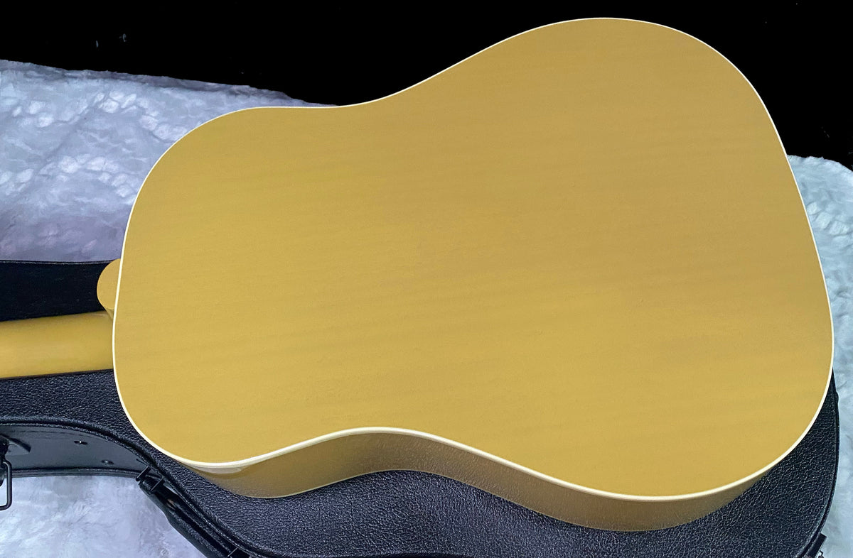 NEW! Gibson Acoustic J-45 All Mahogany Acoustic-Electric Guitar - TV Yellow - Authorized Dealer - 4.65lbs - G07812