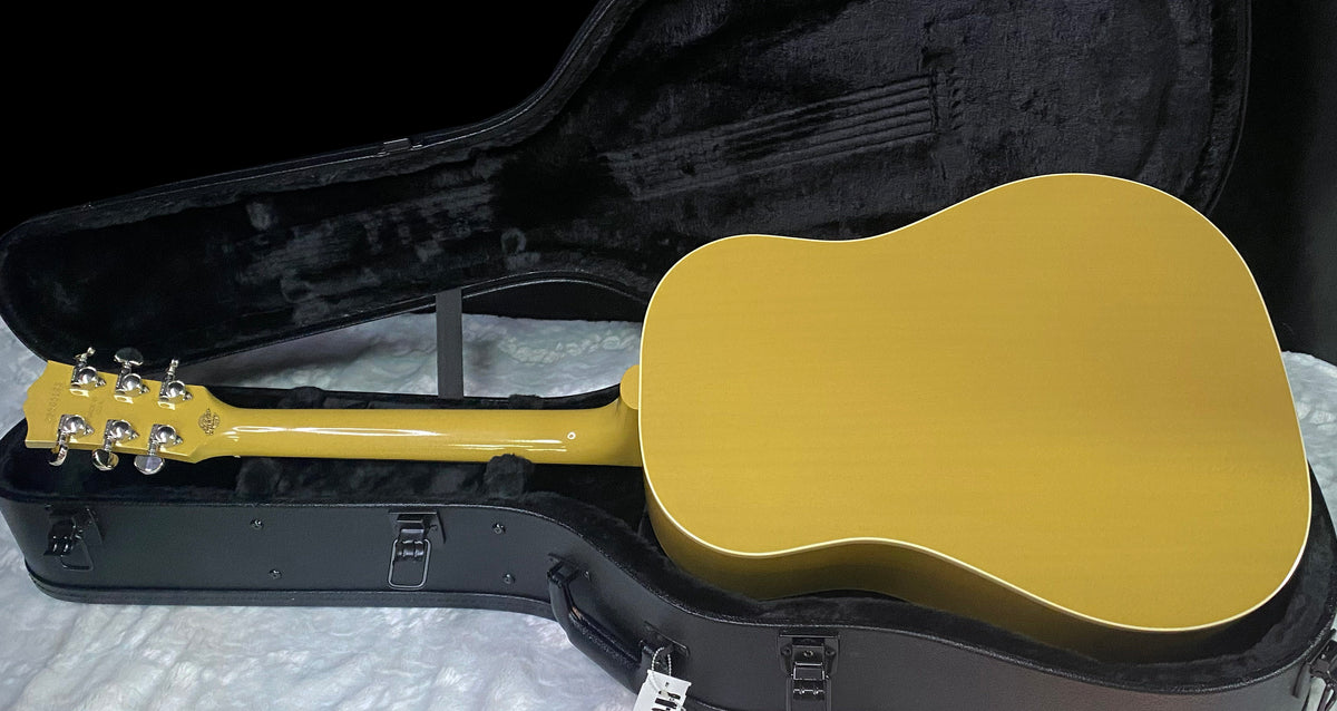 NEW! Gibson Acoustic J-45 All Mahogany Acoustic-Electric Guitar - TV Yellow - Authorized Dealer - 4.65lbs - G07812
