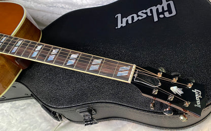 NEW! Gibson Custom Shop Hummingbird Koa/Carpathian Spruce Acoustic-Electric Guitar - Honeyburst - 4.55lbs - Authorized Dealer! G06406