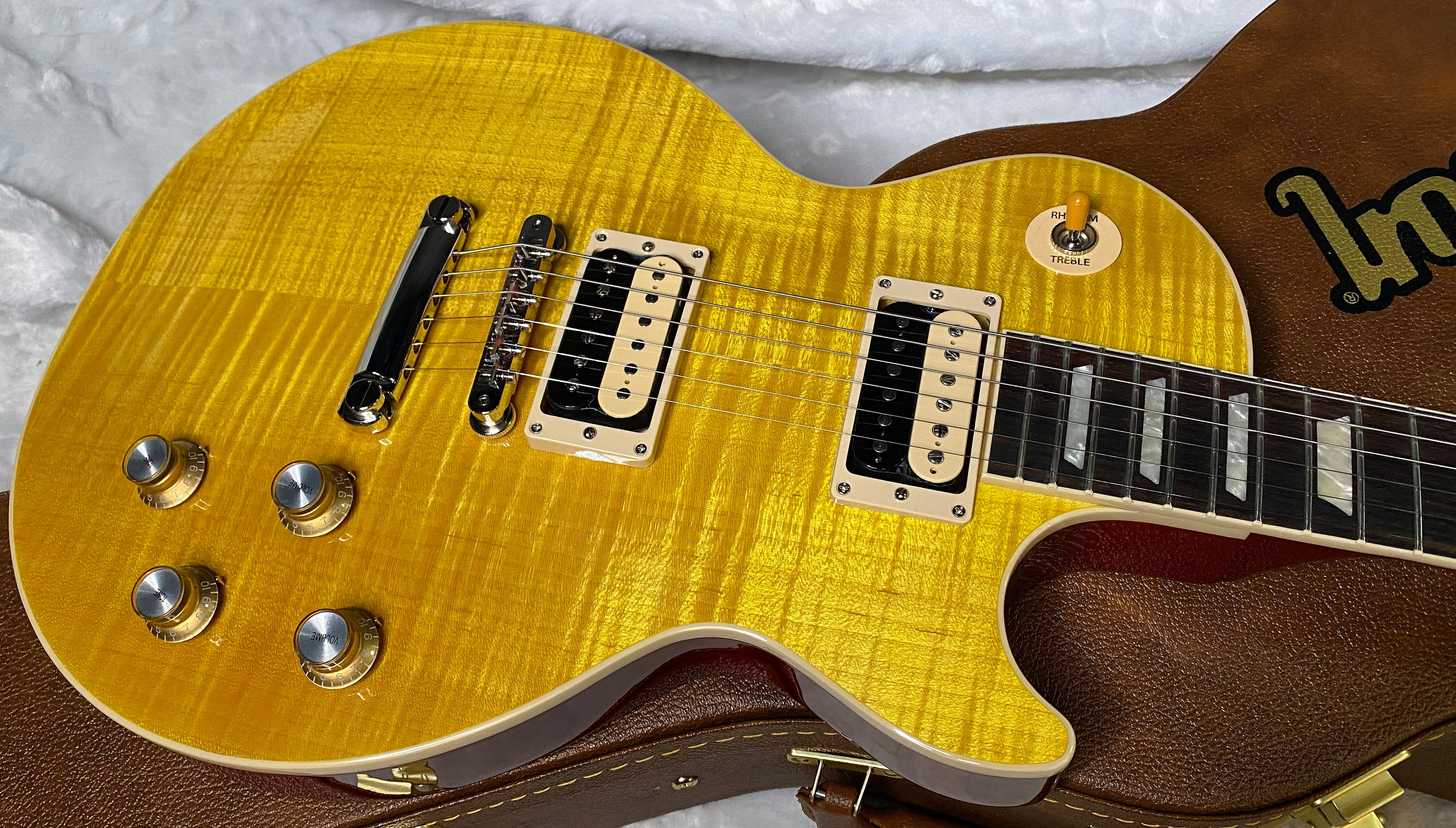 NEW ! Gibson Les Paul Slash - Appetite Burst - Beautiful Flame Top - Authorized Dealer - 9.1lbs - G07094