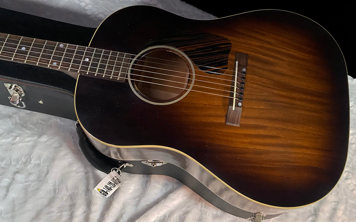 NEW ! Gibson Acoustic 1942 J-45 All Mahogany Acoustic Guitar - Natural Mahogany, Light Aged - Vintage Sunburst - Authorized Dealer - Only 4.3lbs - G07818
