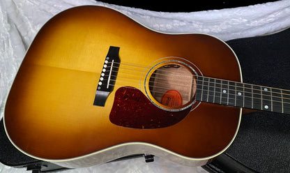 NEW! Gibson Custom Shop J-45 Koa Carpathian Spruce Acoustic-Electric Guitar - Honeyburst - Authorized Dealer - 4.4lbs - G06396