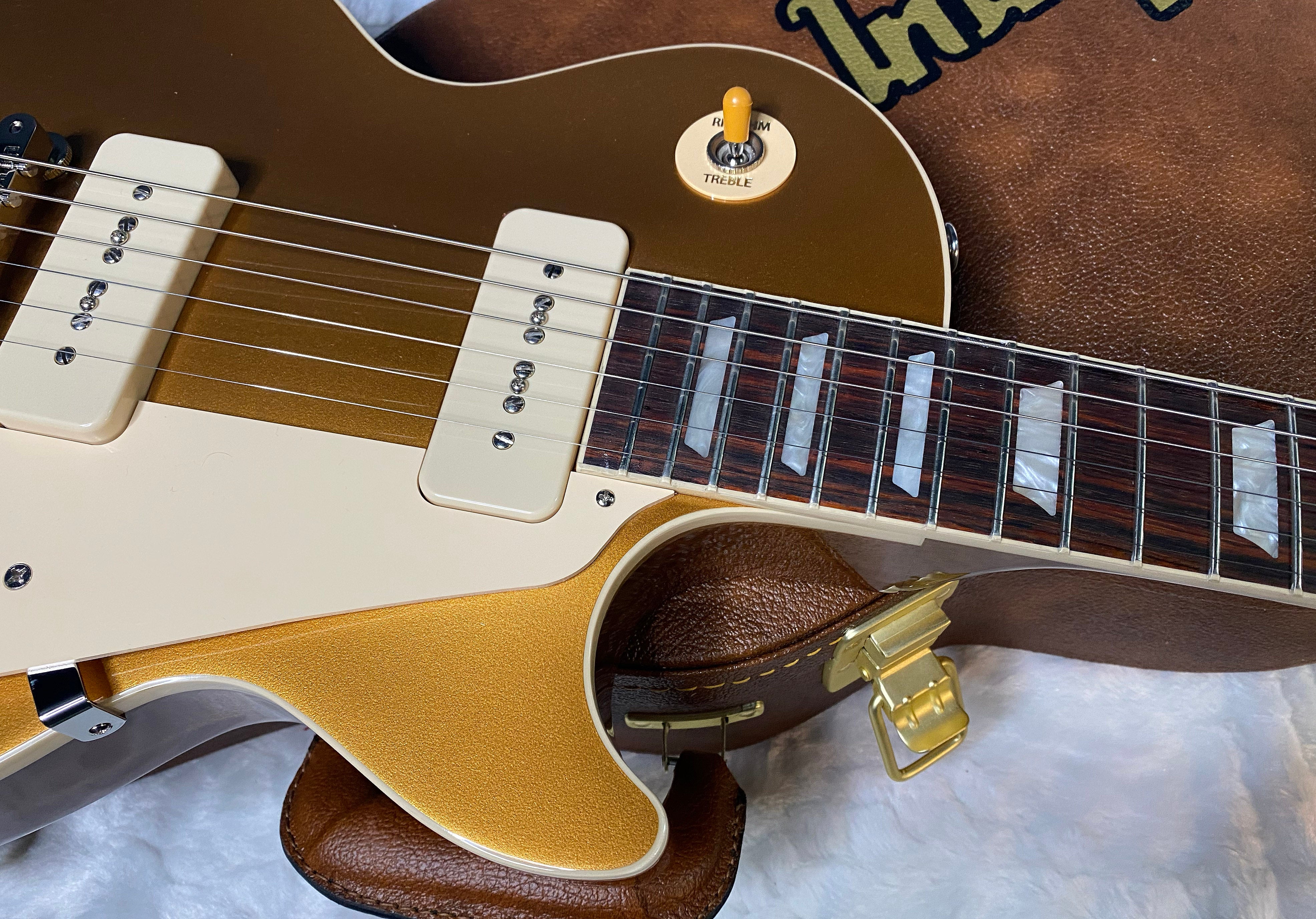 NEW! Gibson Les Paul Standard '50s P-90 - Gold Top - Authorized Dealer - 10.1 lbs - G07116