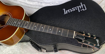 NEW! Gibson Custom Shop J-45 Koa Carpathian Spruce Acoustic-Electric Guitar - Honeyburst - Authorized Dealer - 4.4lbs - G06396