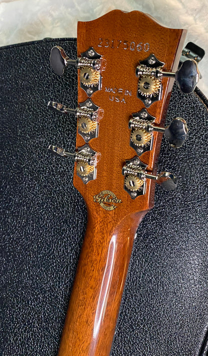 NEW! Gibson Custom Shop J-45 Koa Carpathian Spruce Acoustic-Electric Guitar - Honeyburst - Authorized Dealer - 4.4lbs - G06396