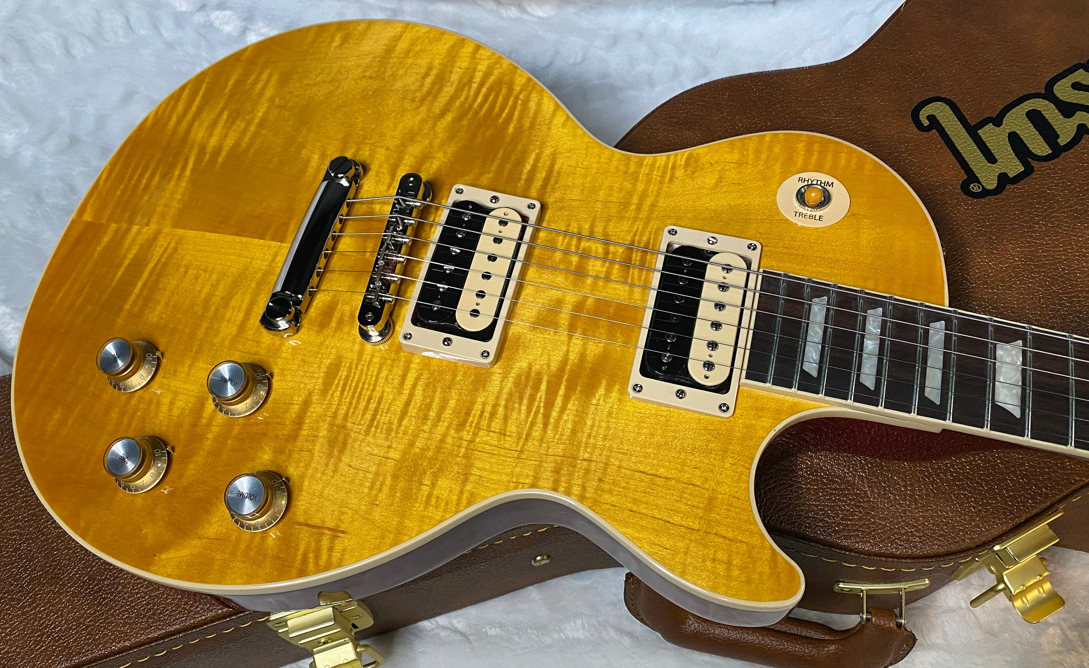 NEW ! Gibson Les Paul Slash - Appetite Burst - Beautiful Flame Top - Authorized Dealer - 9.1lbs - G07115
