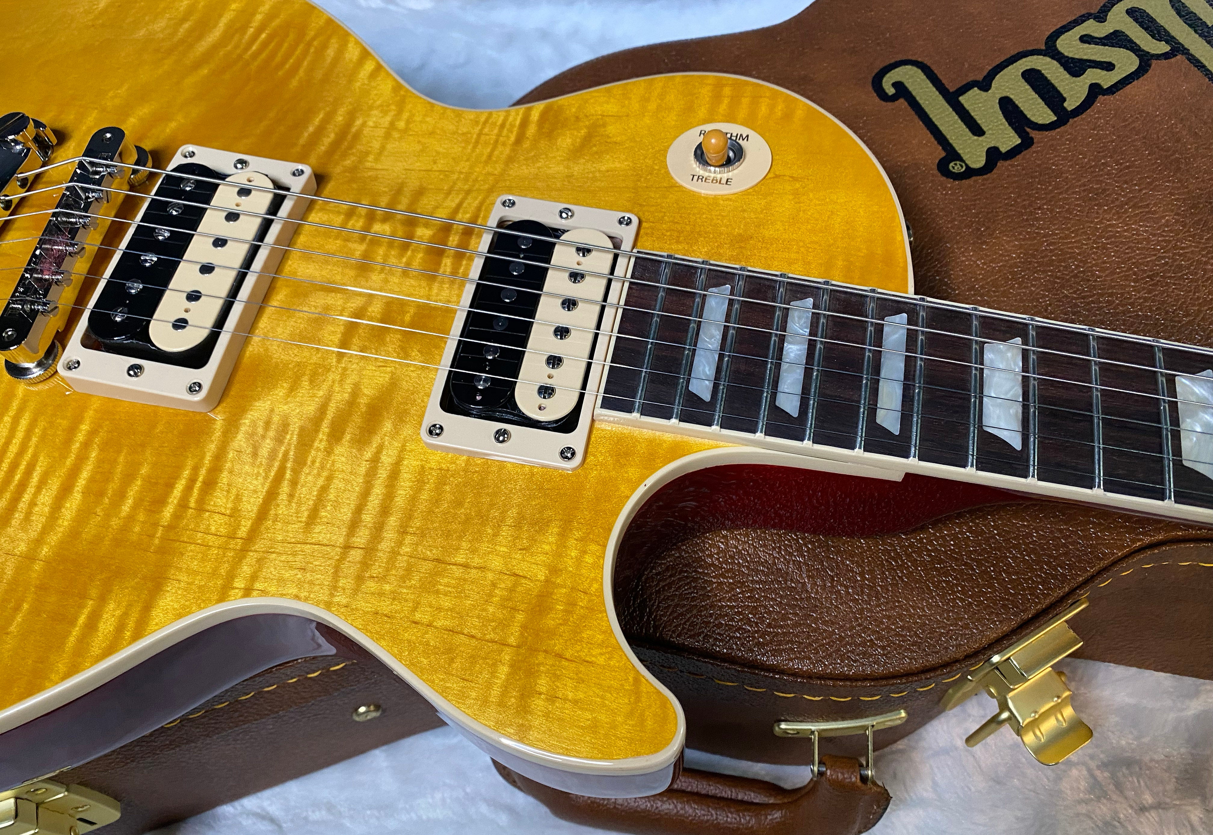 NEW ! Gibson Les Paul Slash - Appetite Burst - Beautiful Flame Top - Authorized Dealer - 9.1lbs - G07115