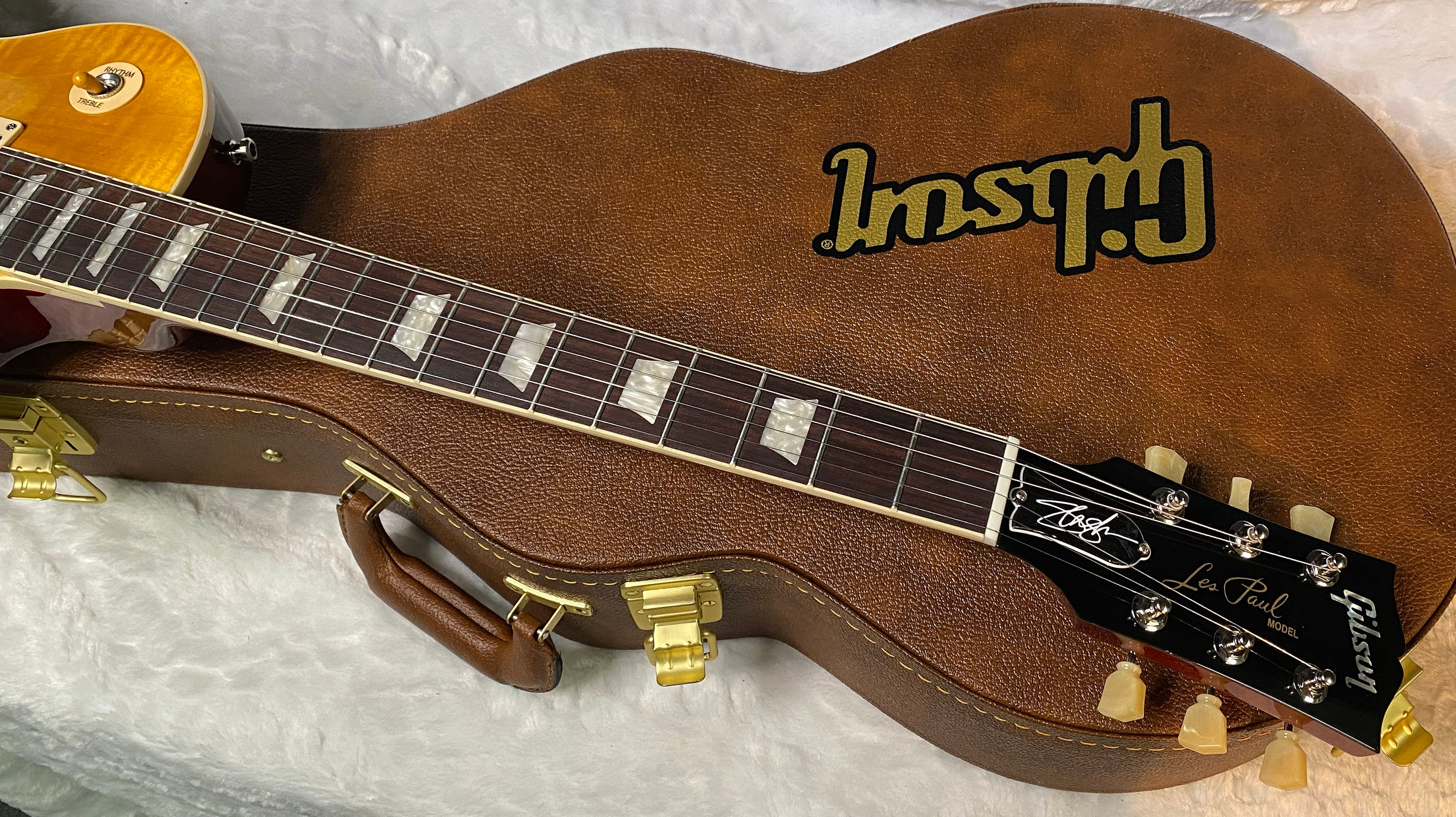 NEW ! Gibson Les Paul Slash - Appetite Burst - Beautiful Flame Top - Authorized Dealer - 9.1lbs - G07115