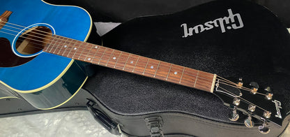 NEW ! Gibson Acoustic J-45 Standard Acoustic Guitar - Bluebonnet Gloss - Authorized Dealer - 4.5lbs - G07823