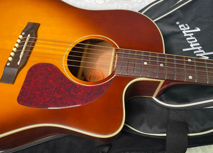 NEW! Epiphone Inspired by Gibson J-45 Standard EC Acoustic-Electric Guitar - Honeyburst - 5.5lbs - Gig Bag - Authorized Dealer - G07108