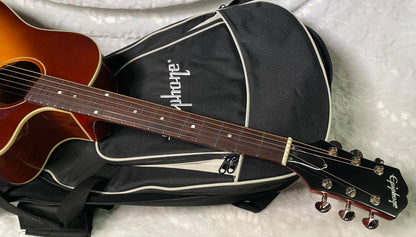 NEW! Epiphone Inspired by Gibson J-45 Standard EC Acoustic-Electric Guitar - Honeyburst - 5.5lbs - Gig Bag - Authorized Dealer - G07108