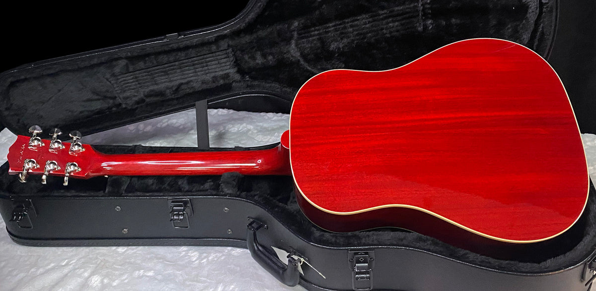 NEW ! Gibson Acoustic J-45 Standard Acoustic Electric Guitar - Natural Gloss Cherry Back - 4.7lbs - Authorized Dealer - G07824