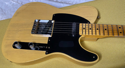 NEW! Fender Custom Shop 1951 Telecaster Journeyman Relic - Aged NoCaster Blonde - 7.2lbs - Authorized Dealer - G07112