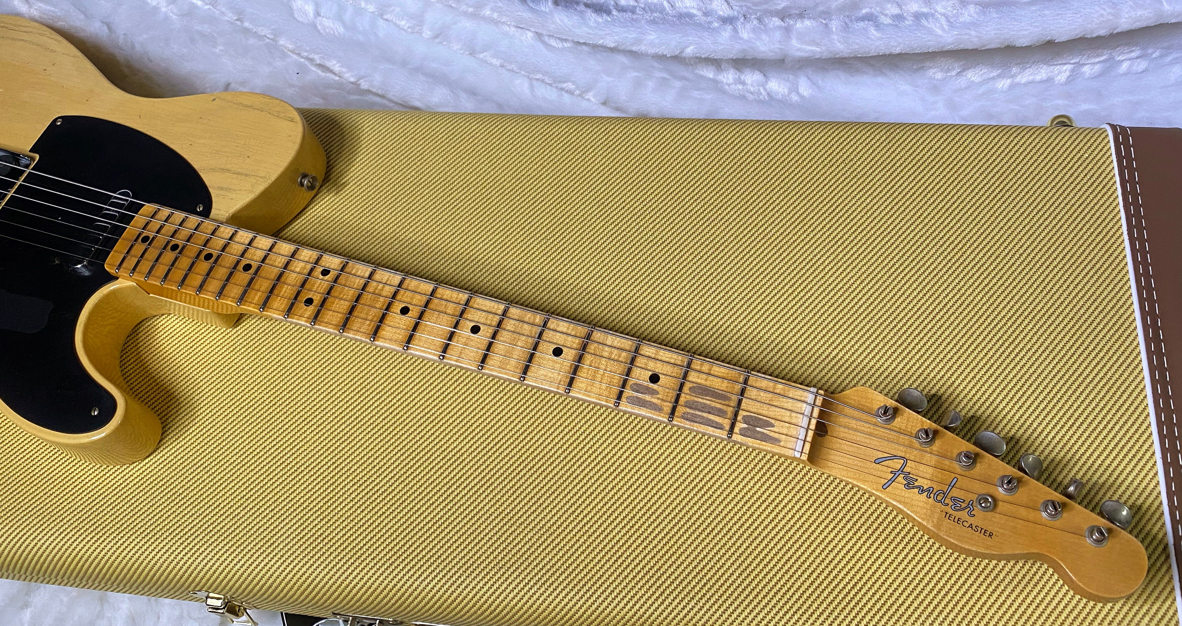 NEW! Fender Custom Shop 1951 Telecaster Journeyman Relic - Aged NoCaster Blonde - 7.2lbs - Authorized Dealer - G07112