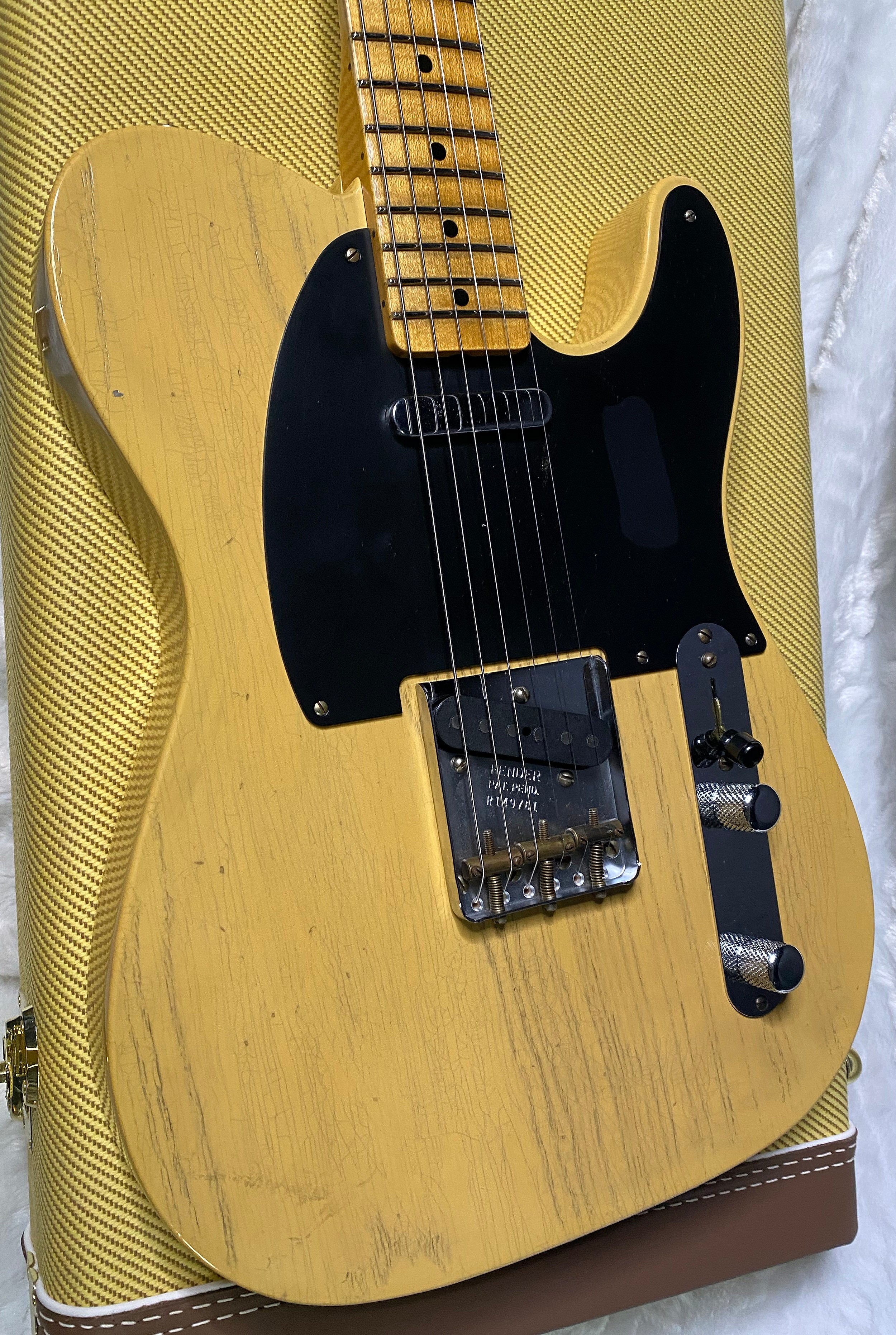 NEW! Fender Custom Shop 1951 Telecaster Journeyman Relic - Aged NoCaster Blonde - 7.2lbs - Authorized Dealer - G07112