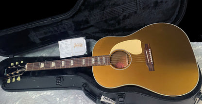 NEW! Gibson Acoustic J-45 Gold Top Acoustic-Electric Guitar - Gold Top - Custom Shop - Limited Edition - 4.35lbs - Authorized Dealer - G07816
