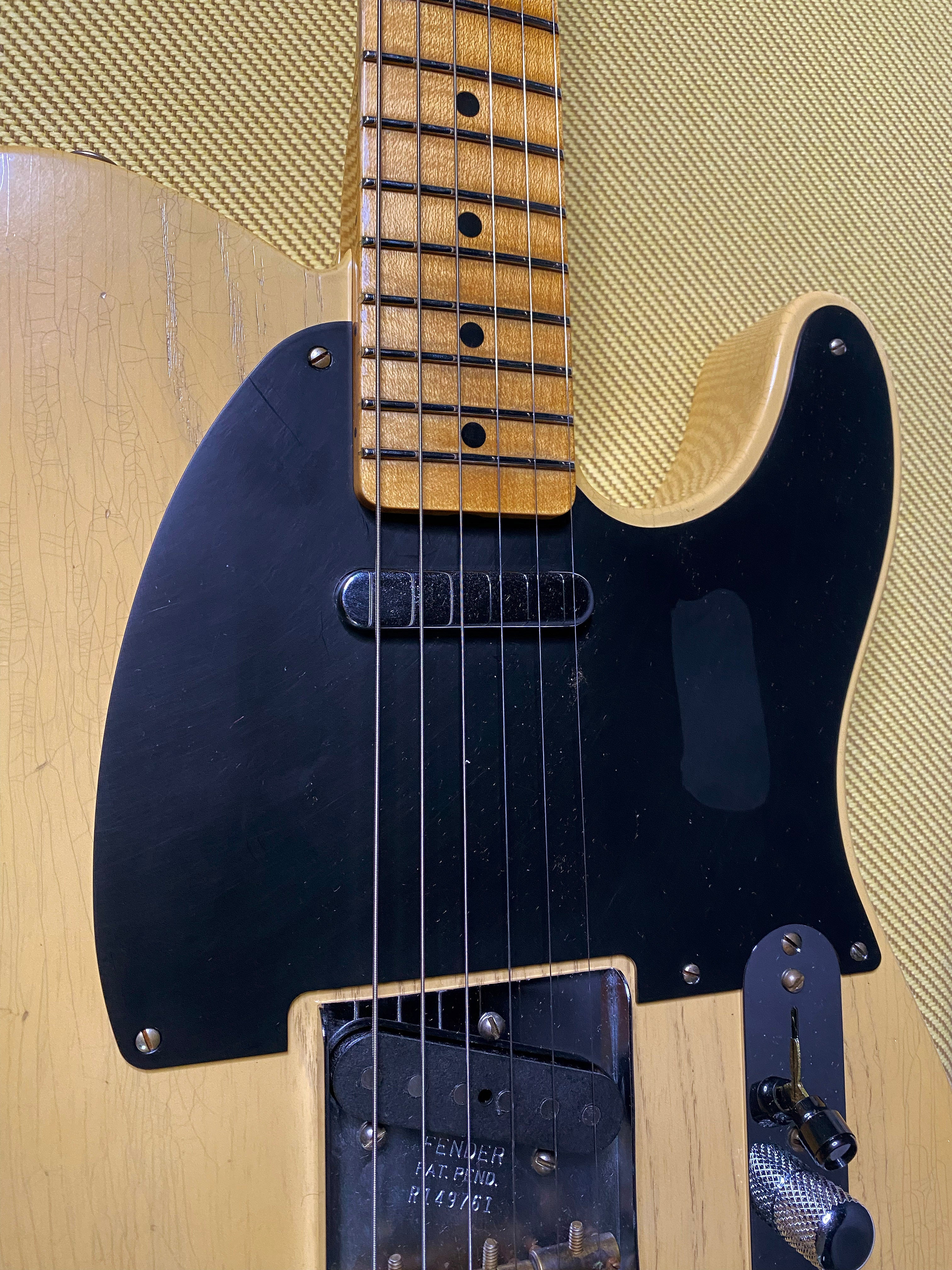 NEW! Fender Custom Shop 1951 Telecaster Journeyman Relic - Aged NoCaster Blonde - 7.2lbs - Authorized Dealer - G07112