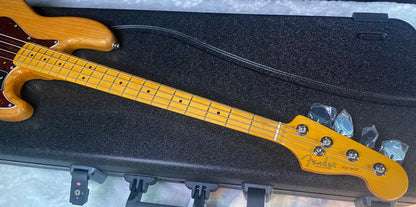 NEW ! Fender American Professional Jazz Bass Maple Fingerboard - Ash Body - Natural Finish - 8.8lbs - Authorized Dealer - In-Stock! G07810