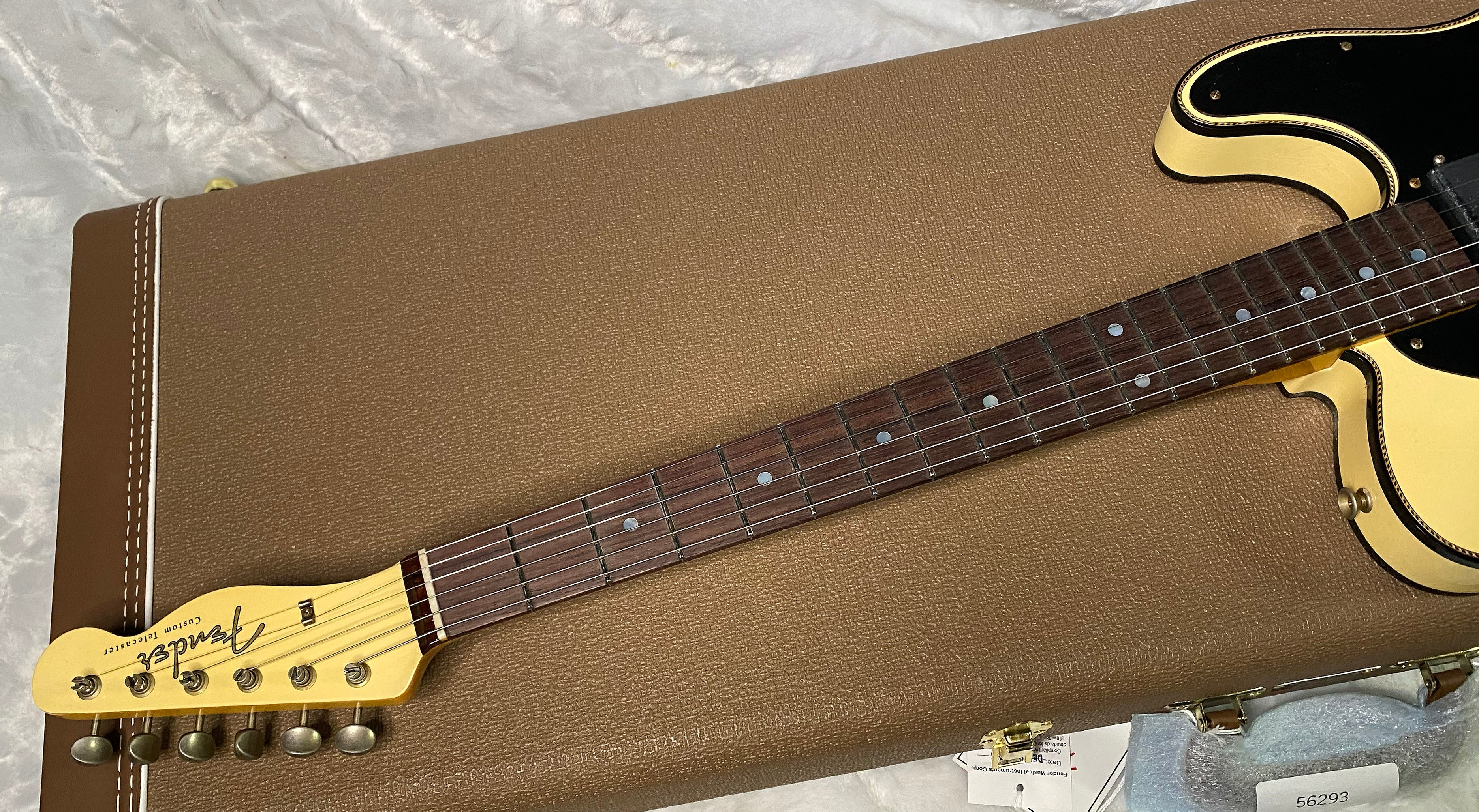 NEW! Fender Limited Edition Cunife Telecaster Custom Journeyman Relic - Aged Vintage White Finish - Authorized Dealer - 8.6lbs - G07111