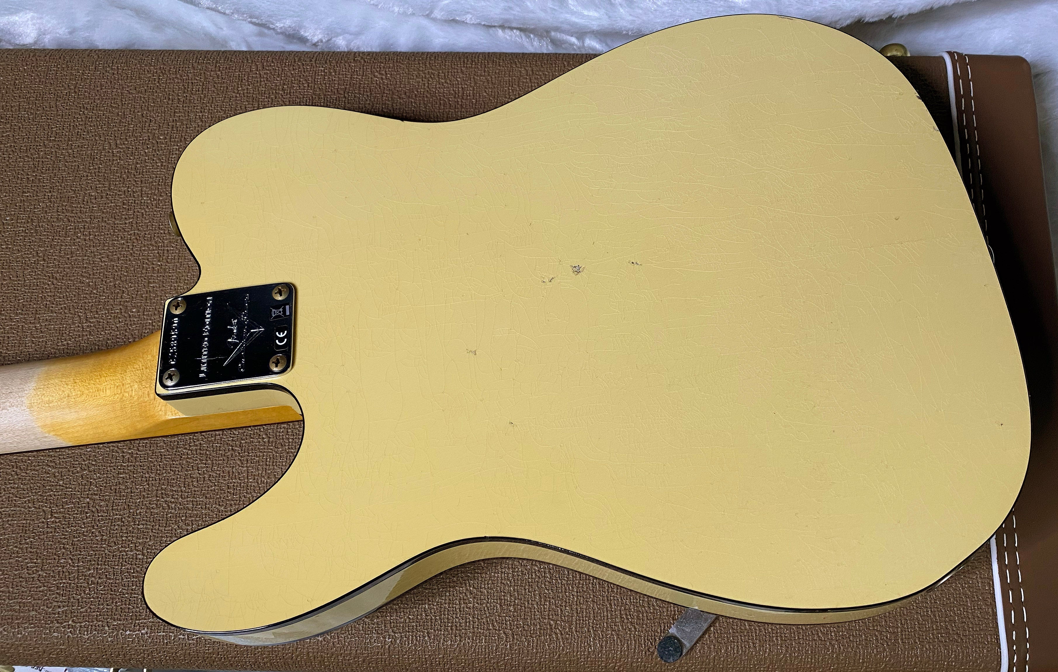 NEW! Fender Limited Edition Cunife Telecaster Custom Journeyman Relic - Aged Vintage White Finish - Authorized Dealer - 8.6lbs - G07111