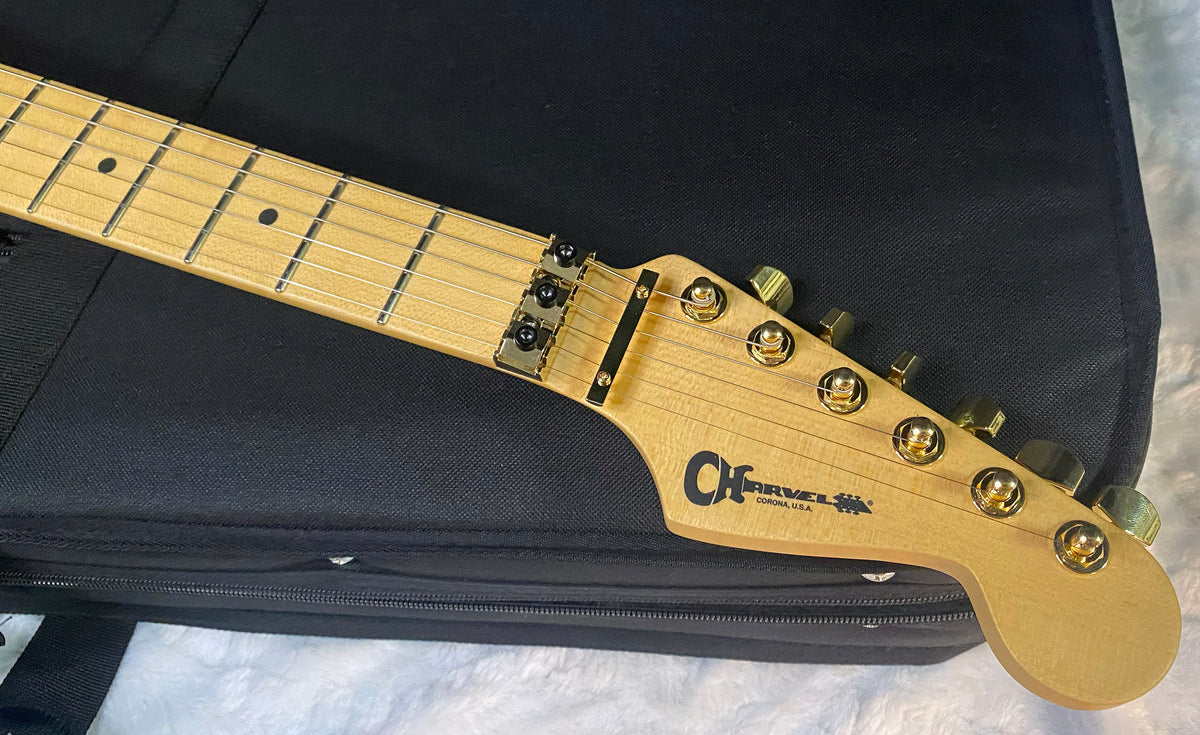 NEW! Charvel American Neo-Classic San Dimas SD1 HH FR - Floyd Rose - Seymour Duncan Pick-UPs - Racing Red - Authorized Dealer - 8.4 lbs - G07811