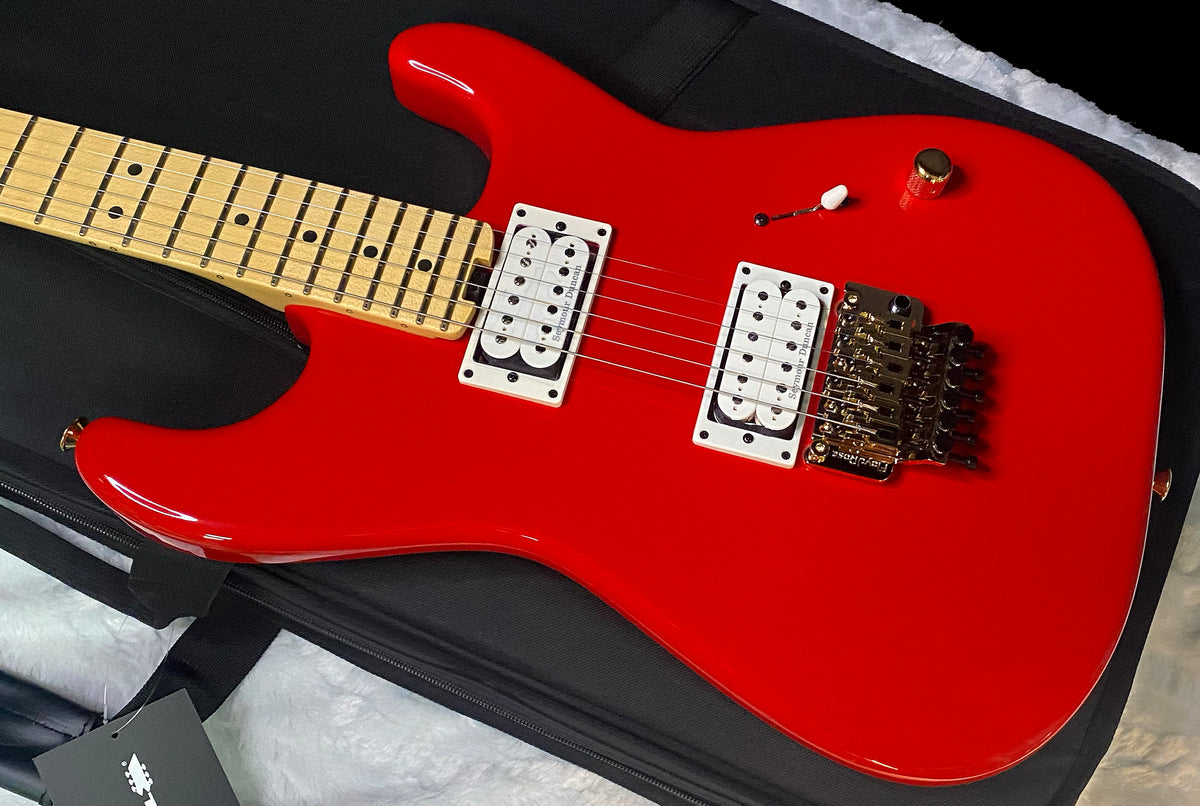 NEW! Charvel American Neo-Classic San Dimas SD1 HH FR - Floyd Rose - Seymour Duncan Pick-UPs - Racing Red - Authorized Dealer - 8.4 lbs - G07811