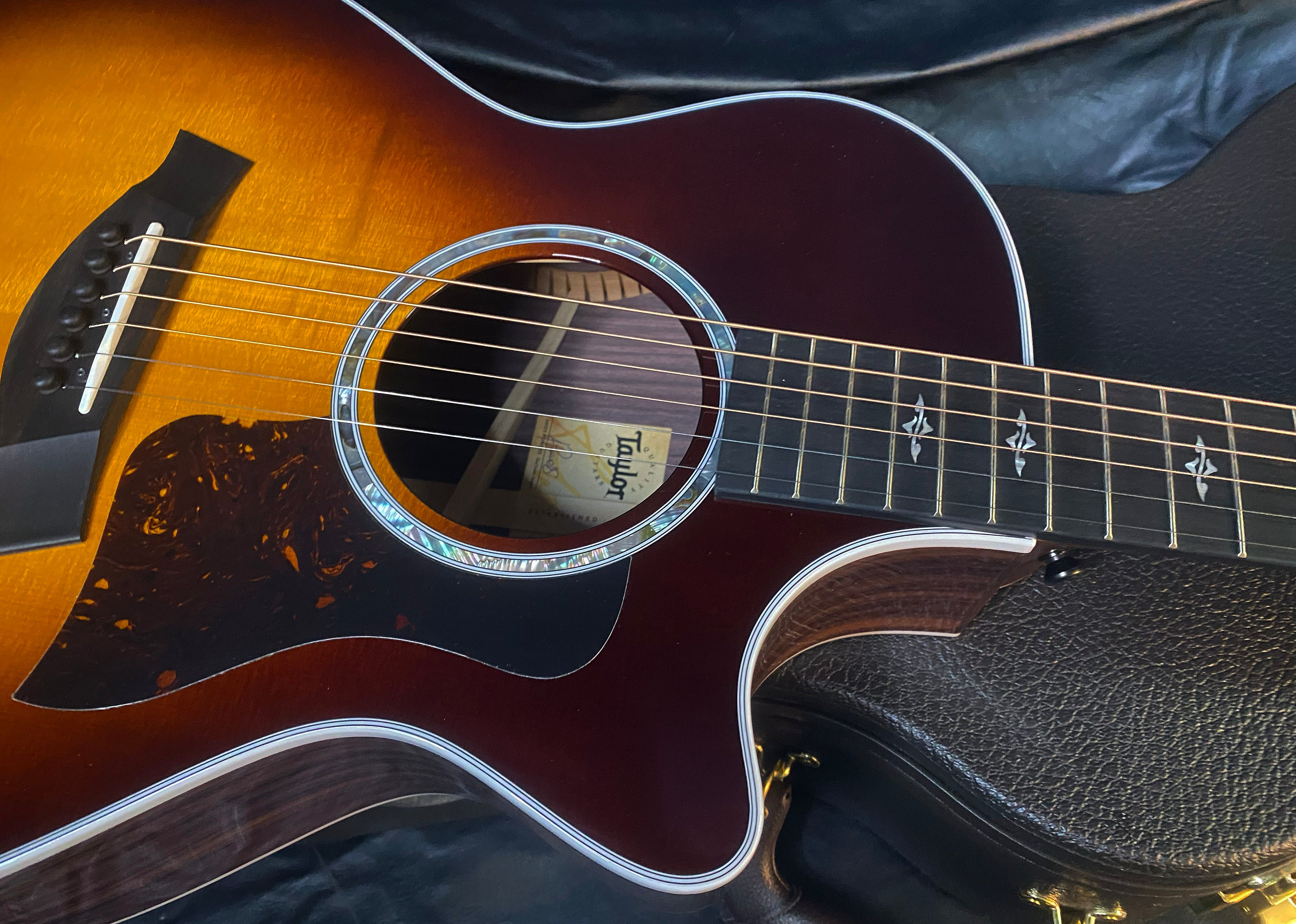 NEW! Taylor 412ce V-Class Acoustic-Electric Guitar Shaded Edge Burst - Authorized Dealer - 4.45 lbs - G05681