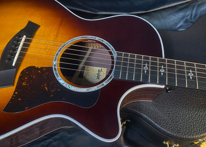 NEW! Taylor 412ce V-Class Acoustic-Electric Guitar Shaded Edge Burst - Authorized Dealer - 4.45 lbs - G05681