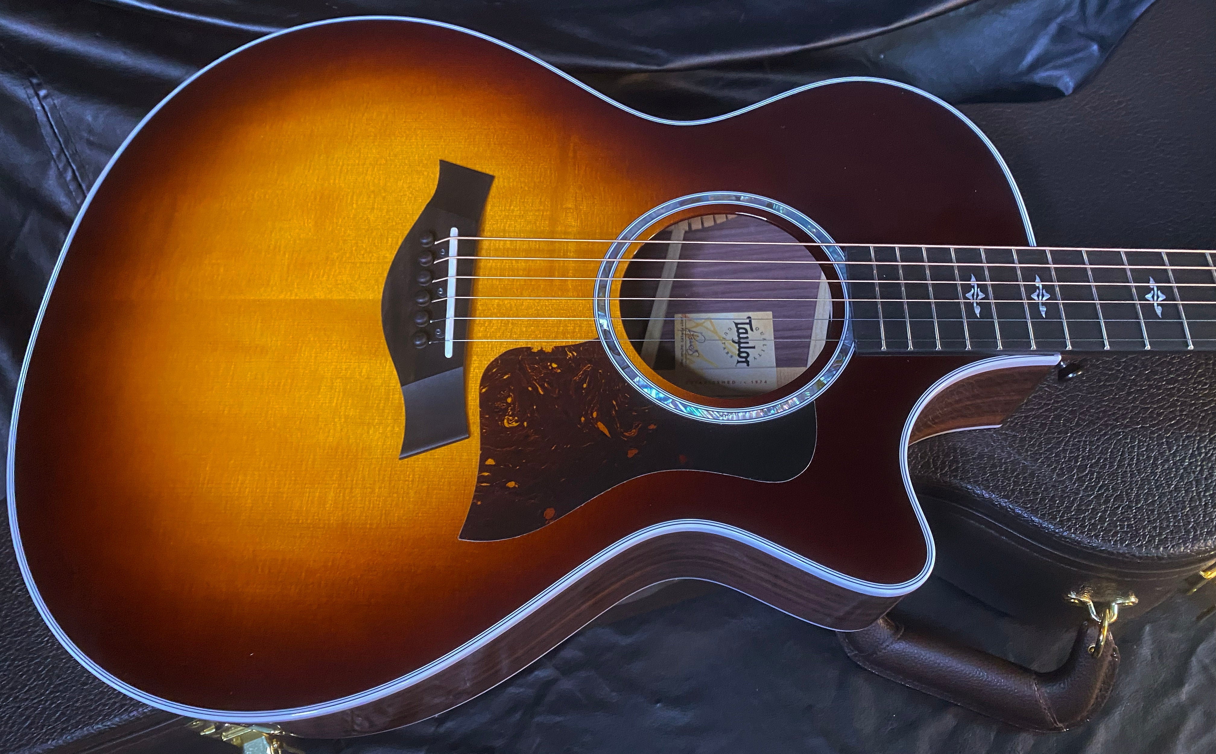 NEW! Taylor 412ce V-Class Acoustic-Electric Guitar Shaded Edge Burst - Authorized Dealer - 4.45 lbs - G05681