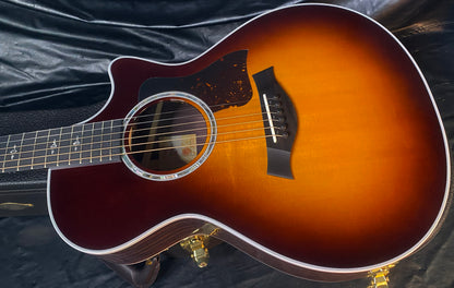 NEW! Taylor 412ce V-Class Acoustic-Electric Guitar Shaded Edge Burst - Authorized Dealer - 4.45 lbs - G05681