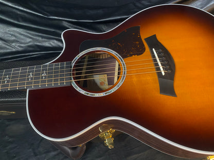 NEW! Taylor 412ce V-Class Acoustic-Electric Guitar Shaded Edge Burst - Authorized Dealer - 4.45 lbs - G05681
