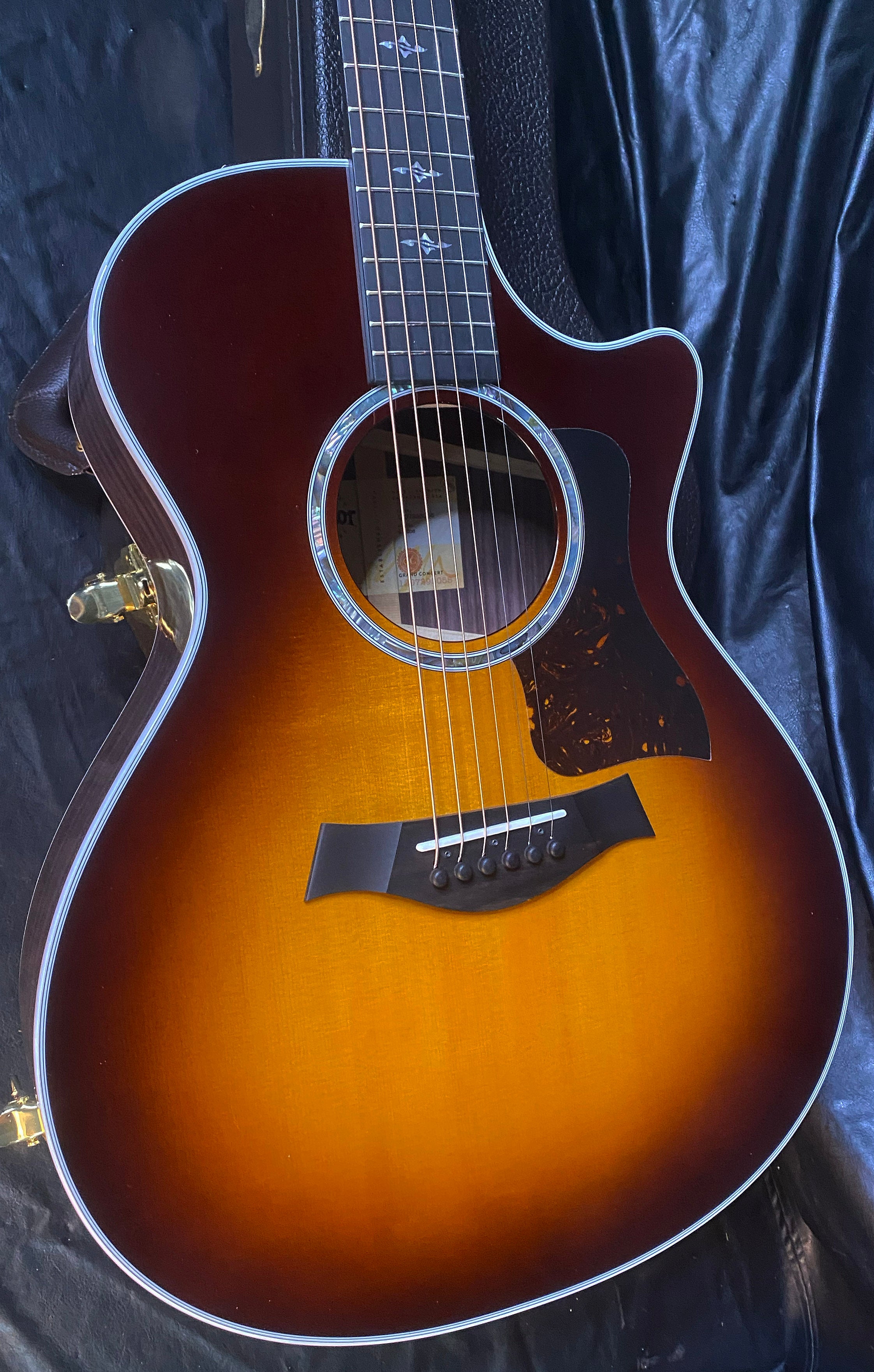 NEW! Taylor 412ce V-Class Acoustic-Electric Guitar Shaded Edge Burst - Authorized Dealer - 4.45 lbs - G05681
