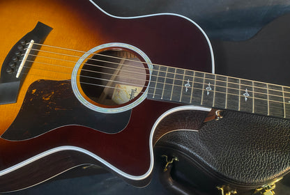 NEW! Taylor 414ce-R V-Class Acoustic-Electric Guitar - Tobacco Burst - Authorized Dealer - 4.85 lbs - G05682