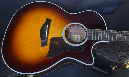 NEW! Taylor 414ce-R V-Class Acoustic-Electric Guitar - Tobacco Burst - Authorized Dealer - 4.85 lbs - G05682