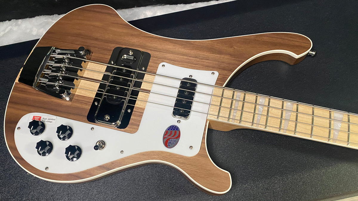 NEW! Rickenbacker 4003 W Walnut - 4-String Bass - Authorized Dealer - Only 8.5 lbs - G07827
