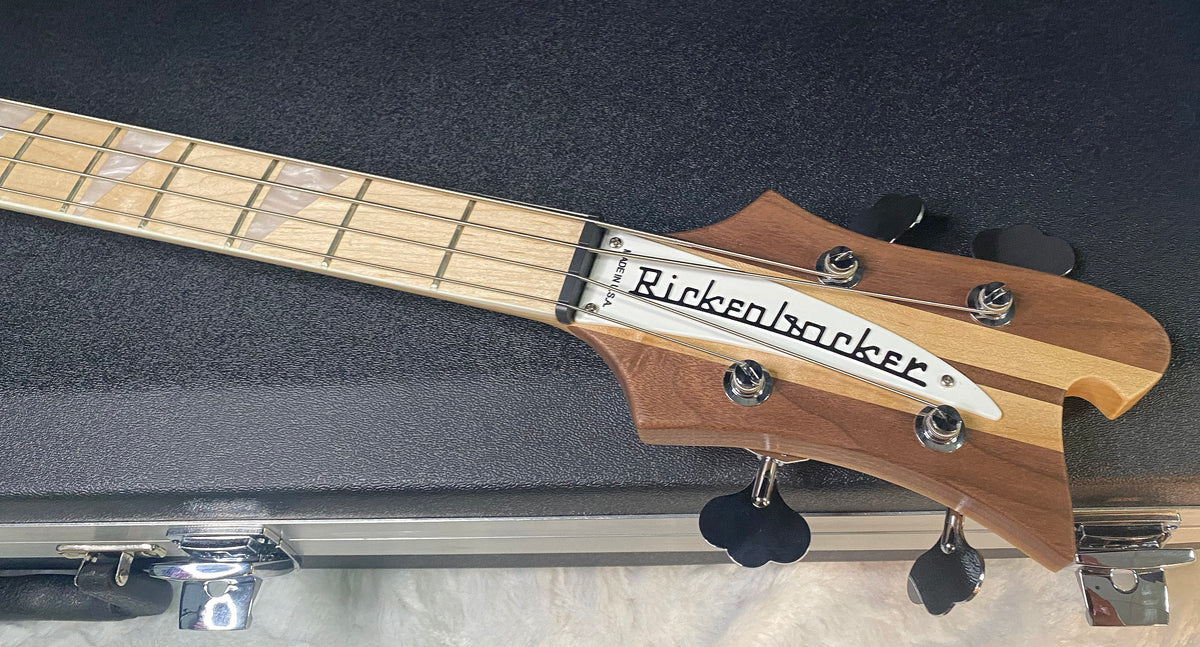 NEW! Rickenbacker 4003 W Walnut - 4-String Bass - Authorized Dealer - Only 8.5 lbs - G07827